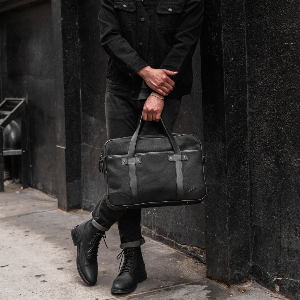Commuter Bag | Black Canvas - Image 9