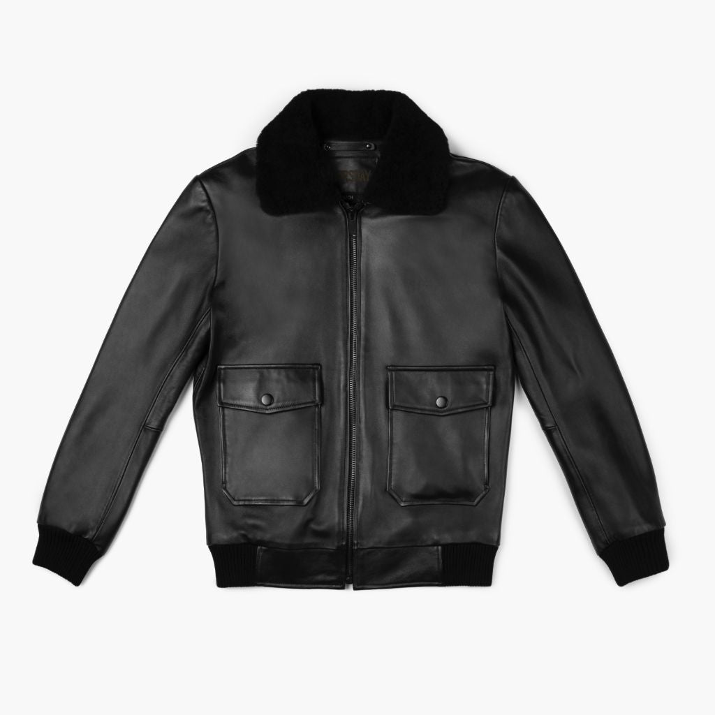 Flight Jacket | Black - Image 4