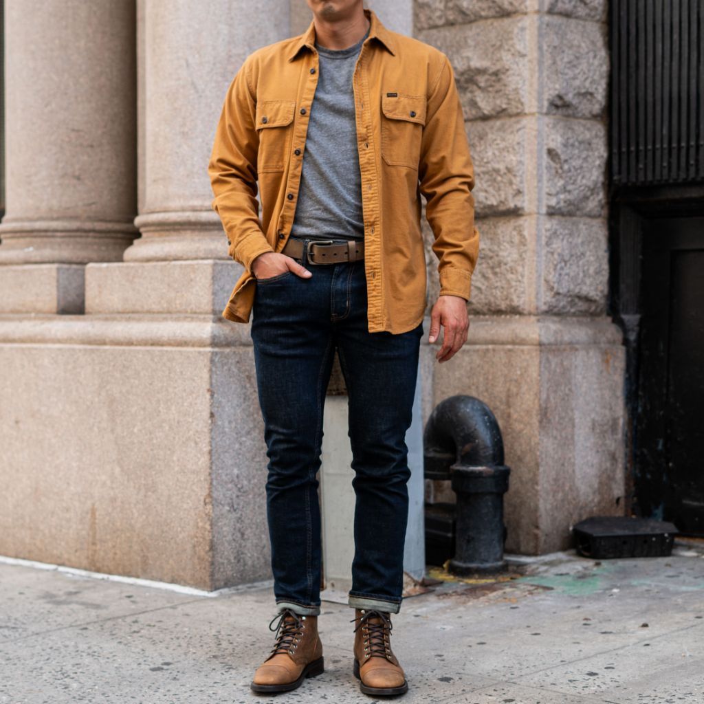 Men's Heritage Leather Belt | Burnt Copper - Image 6