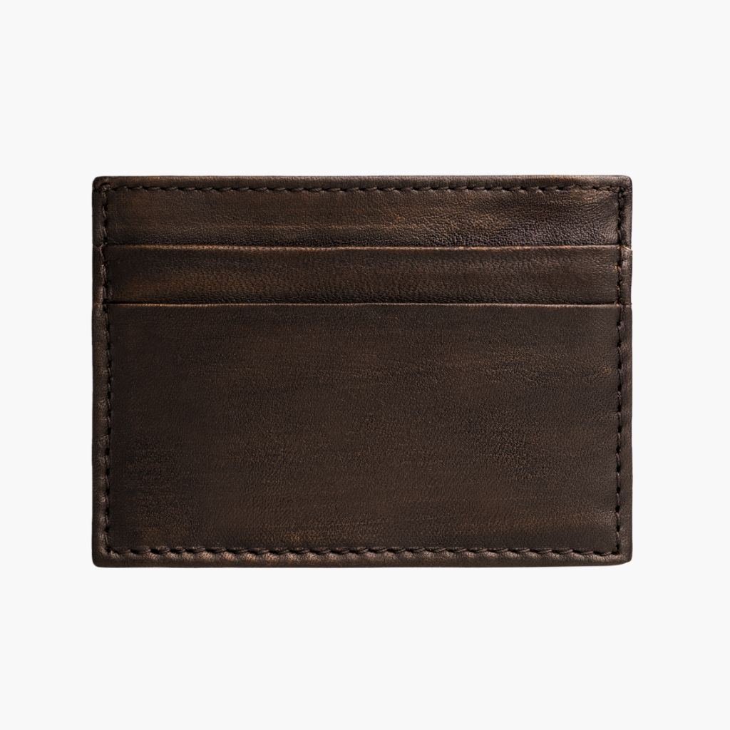 Leather Card Holder | Black Coffee - Image 2
