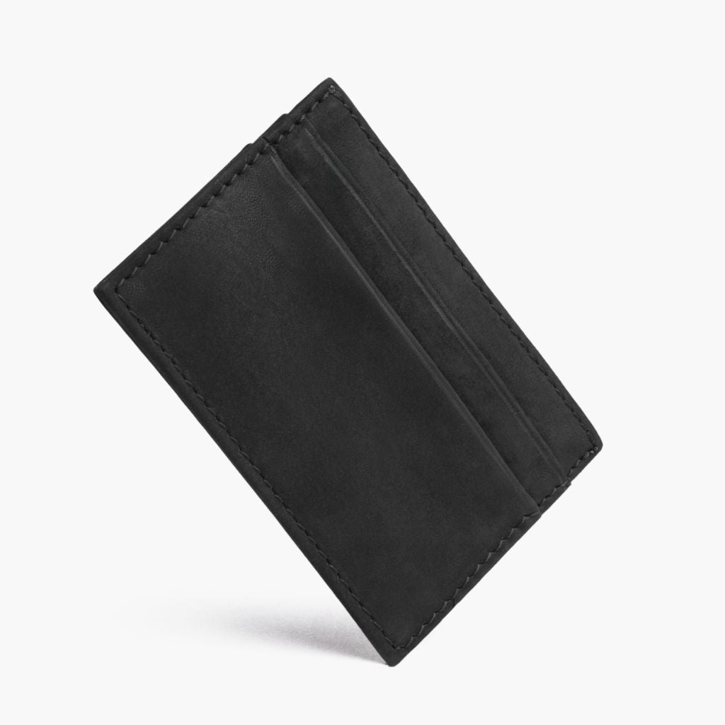 Leather Card Holder | Black Matte - Image 3