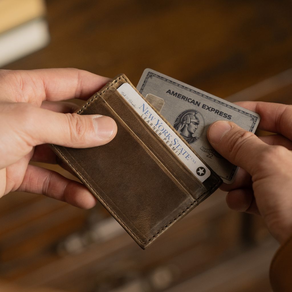 Leather Card Holder | Natural - Image 5