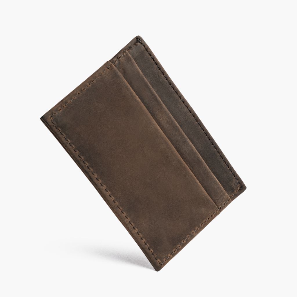 Leather Card Holder | Tobacco - Image 3