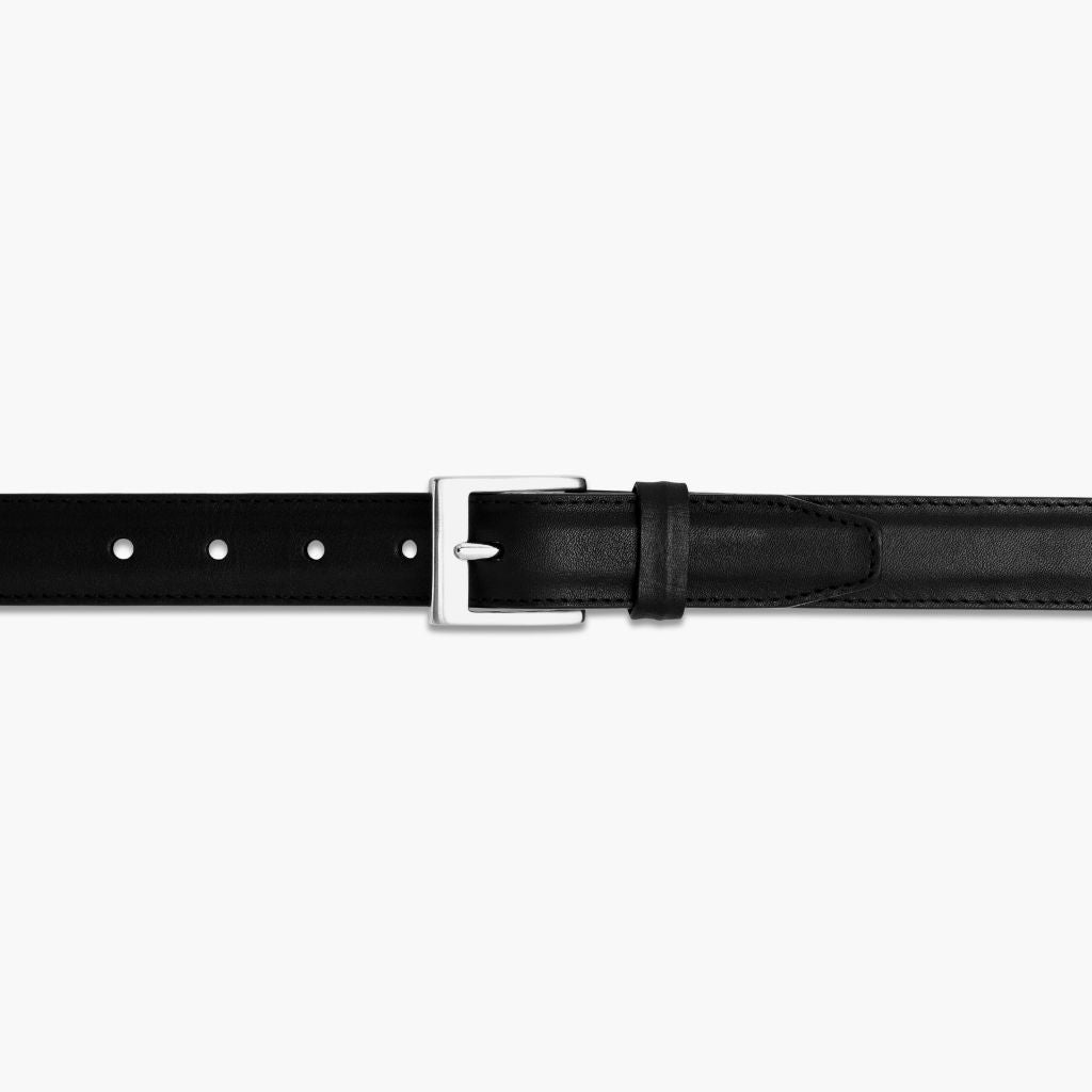 Men's Classic Leather Belt | Black - Image 2