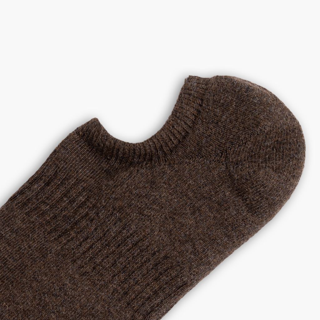 Men's Classic No Show Sock | Brown - Image 2