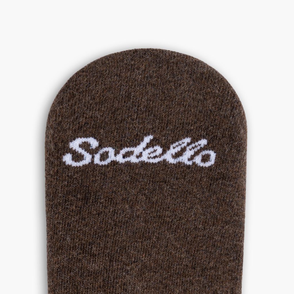 Women's Classic No Show Sock | Brown - Image 3