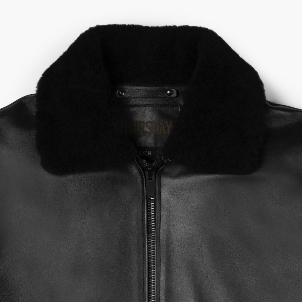 Flight Jacket | Black - Image 7