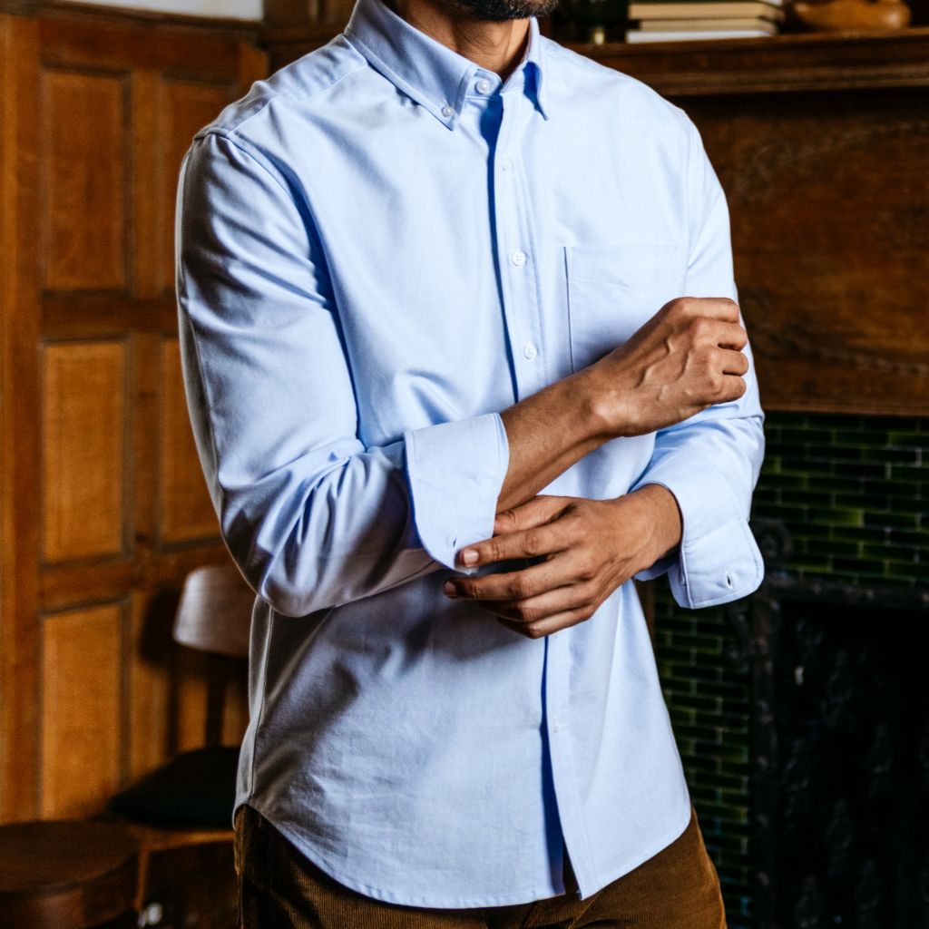 Oxford Shirt | Light Blue - Image 5
