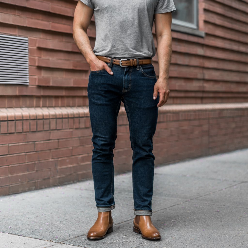 Men's Refined Leather Belt | Toffee - Image 5