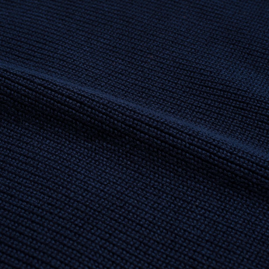 Ribbed Crewneck | Navy - Image 4