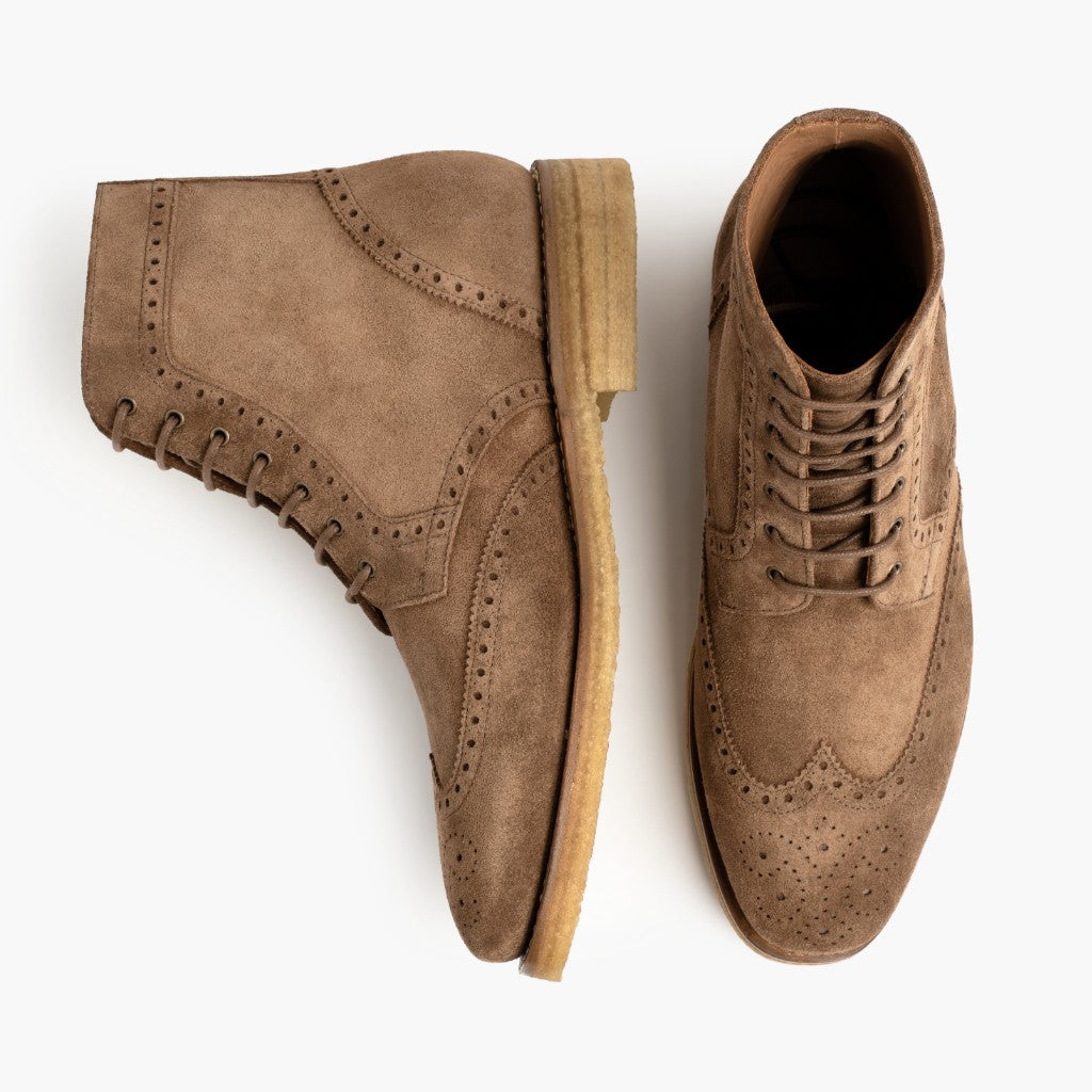 Wingtip | Caramel Suede - Image 3