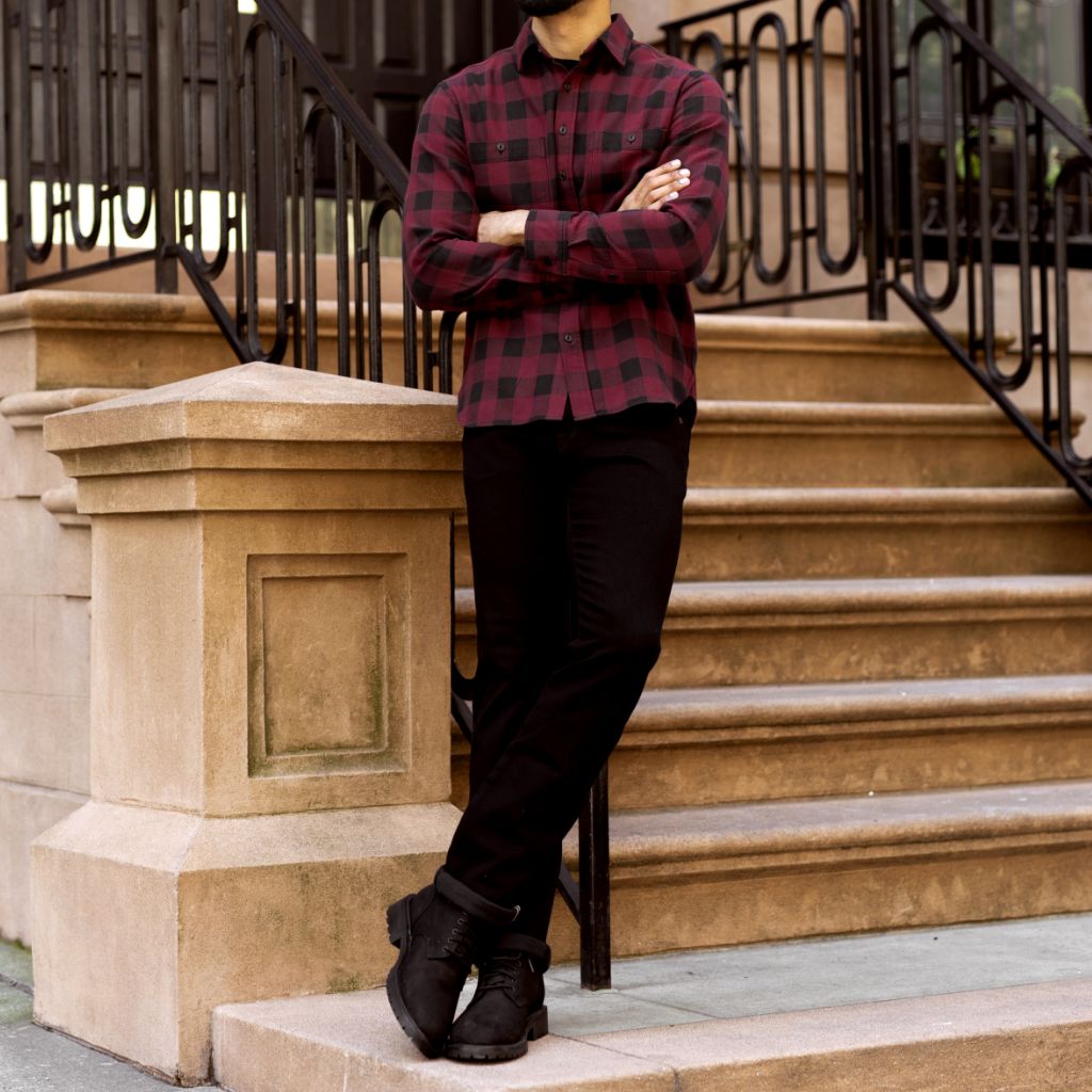 Buffalo Check Shirt | Red - Image 8