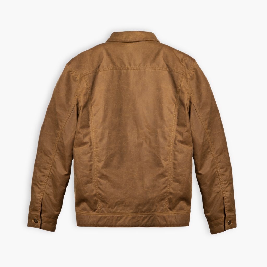 Waxed Canvas Field Jacket | Khaki - Image 8
