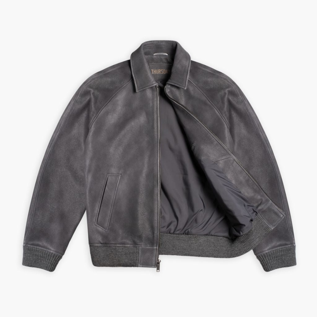 Major League Jacket | Grey Textured - Image 5