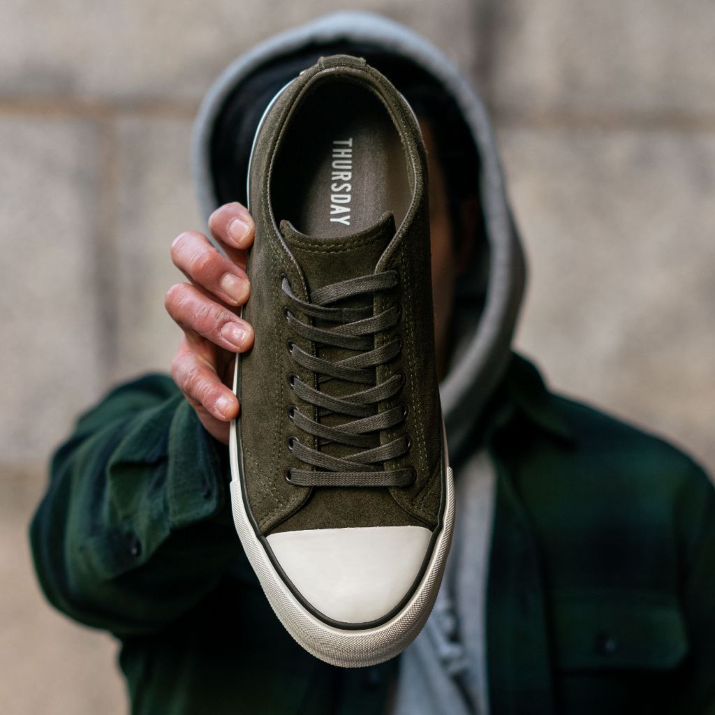 Retro Low Top | Olive - Image 9