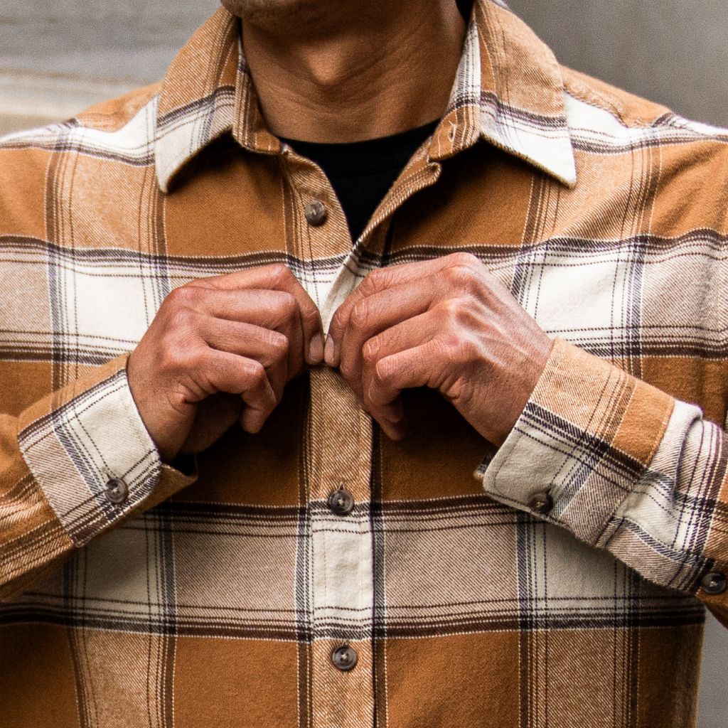 Forever Flannel Shirt | Butterscotch - Image 8