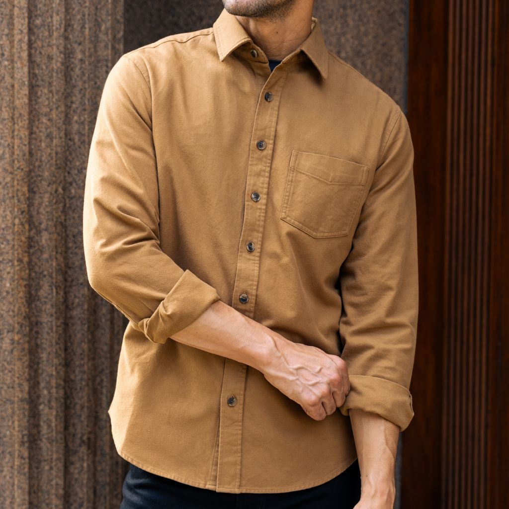 Solid Shirt | Coyote - Image 6
