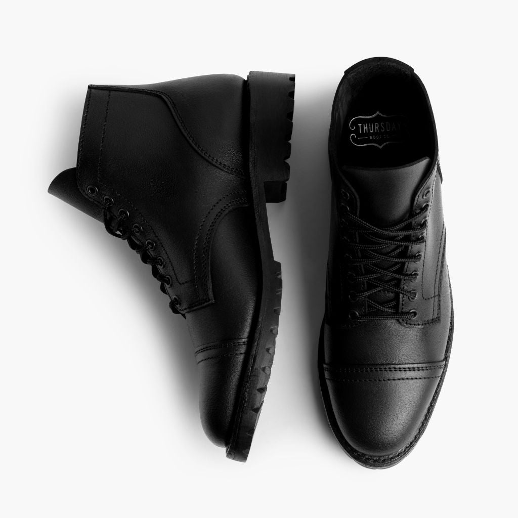 Vanguard | Black Waxed Roughout - Image 3