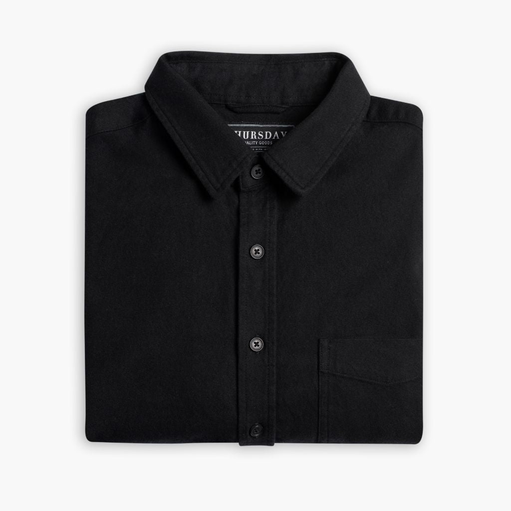 Solid Shirt | Black - Image 3