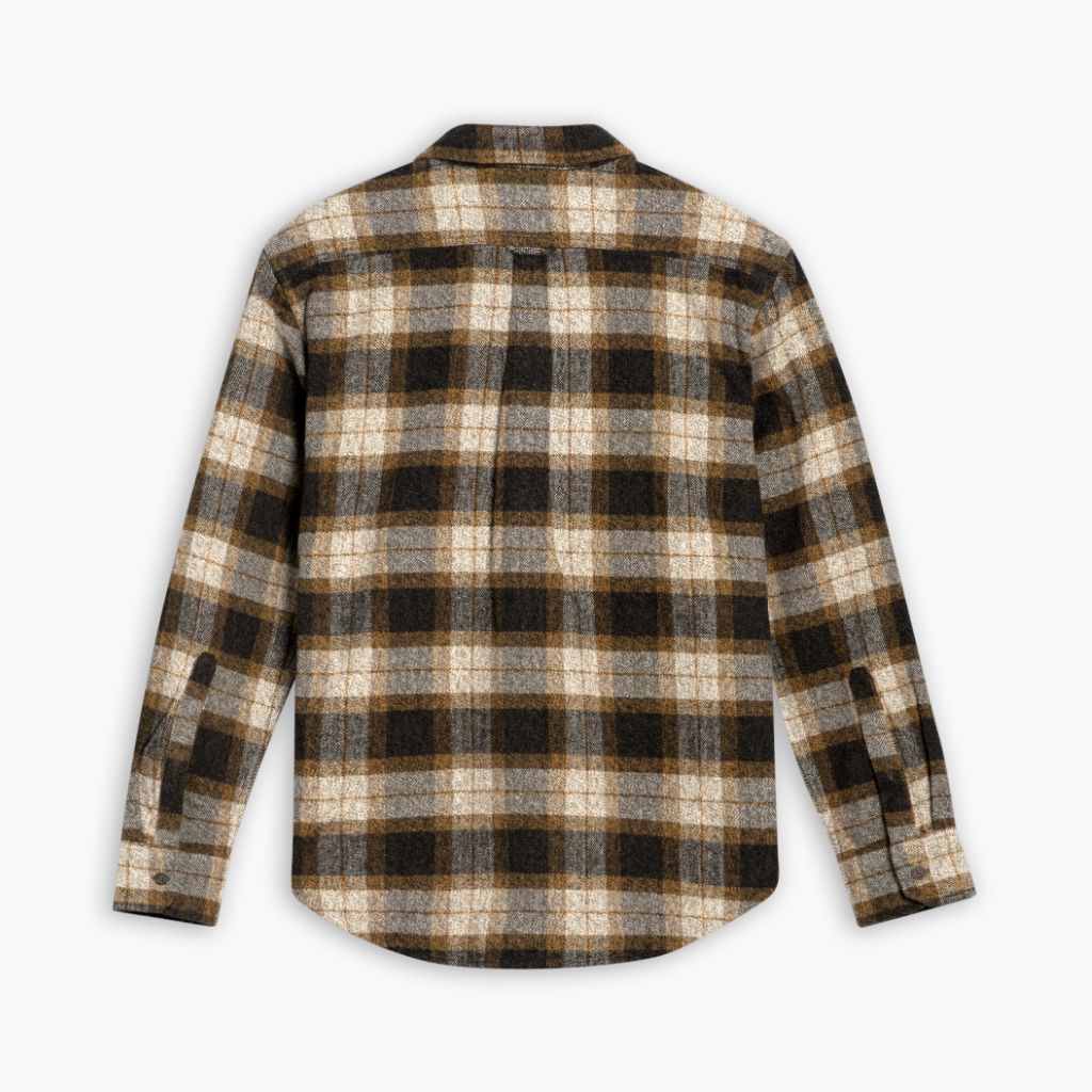 Summit Flannel Shirt | Tuscan Gold - Image 2