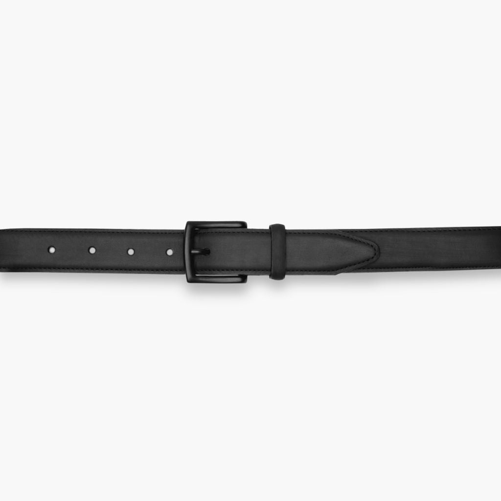 Women's Classic Leather Belt | Black Matte - Image 2