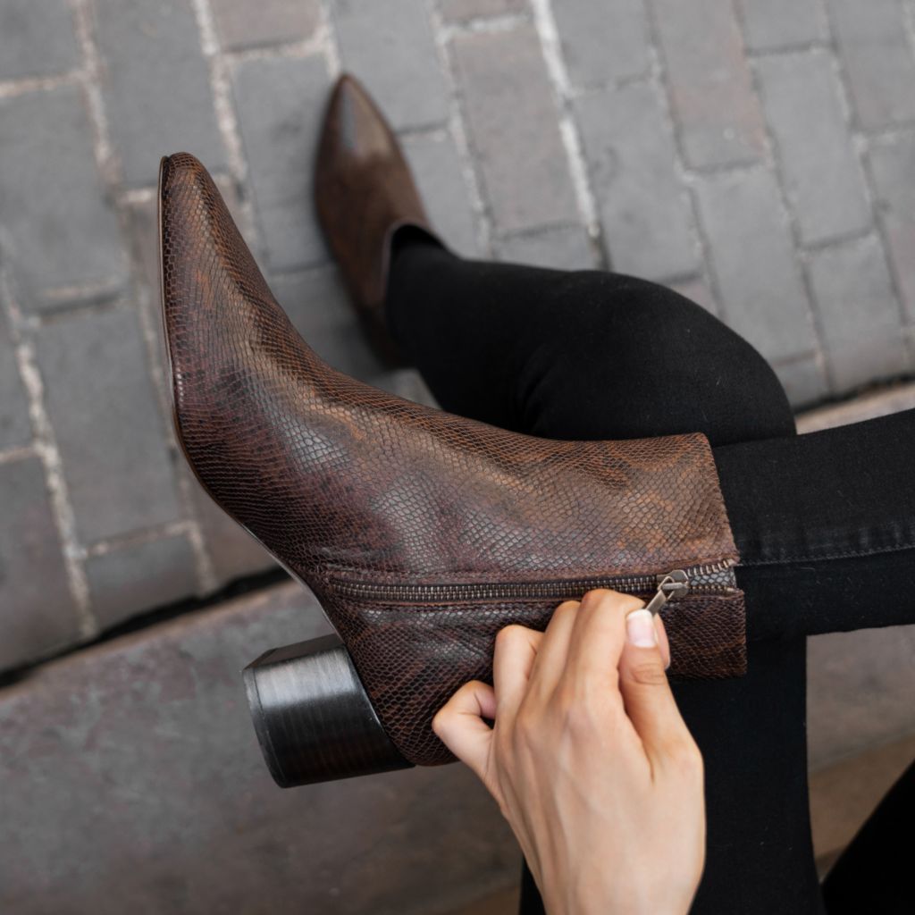 Luna | Chocolate Snake Print - Image 7