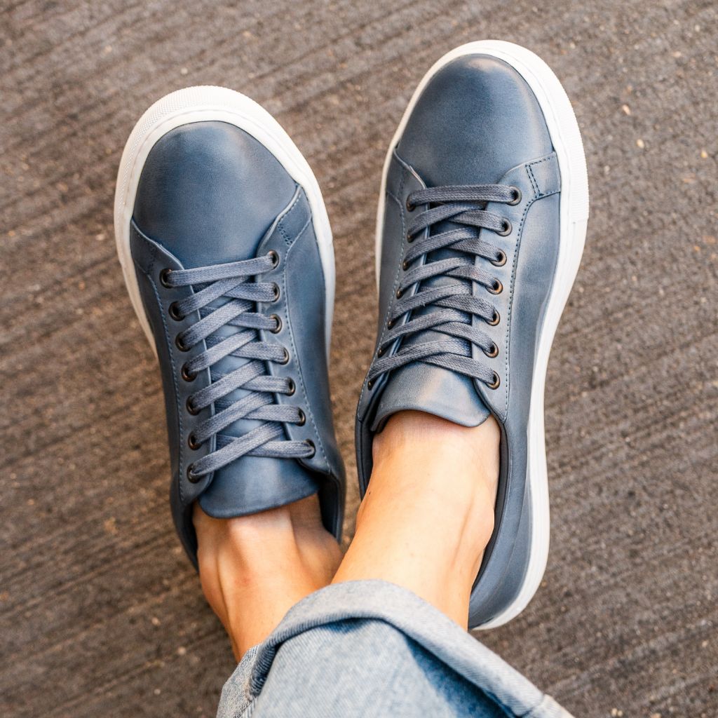 Women's Premier Low Top | Indigo - Image 8