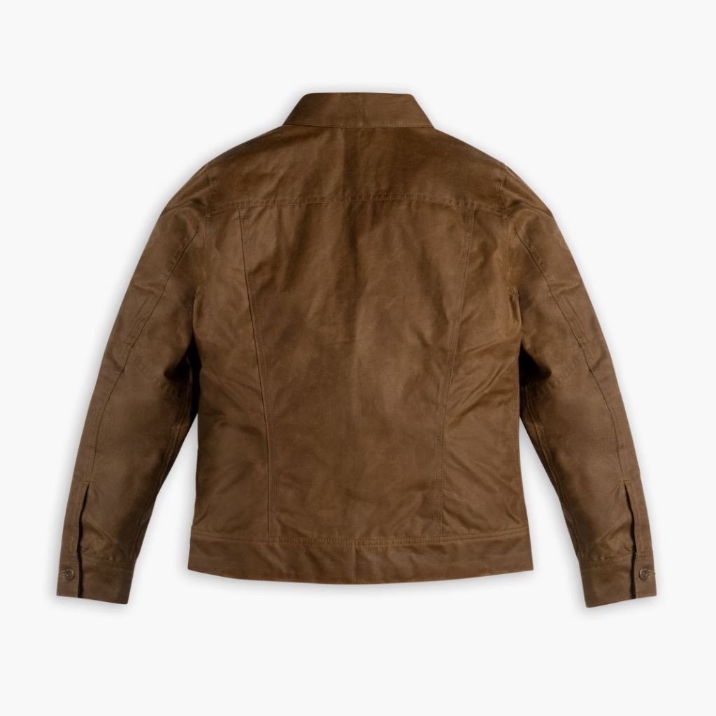 Waxed Canvas Field Jacket | Coyote - Image 6