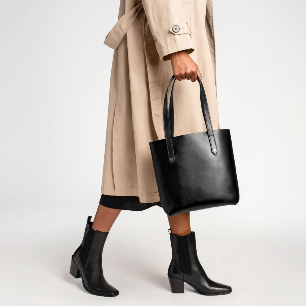 Everyday Tote | Black (S) (Silver) - Image 8