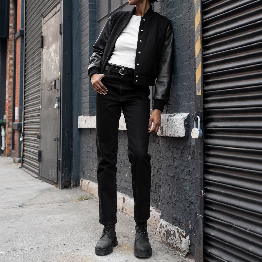 Varsity Jacket | Black - Image 3