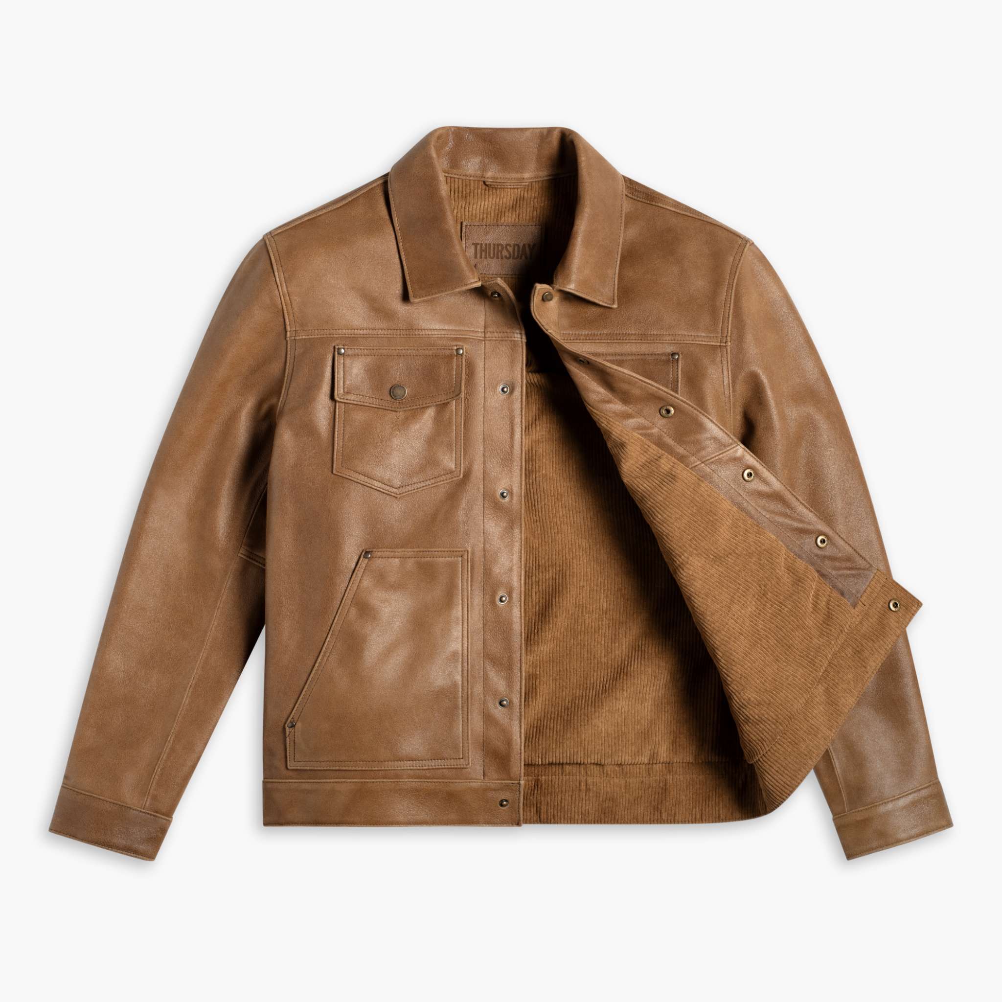 Roughout Cruiser Jacket | Natural - Image 5