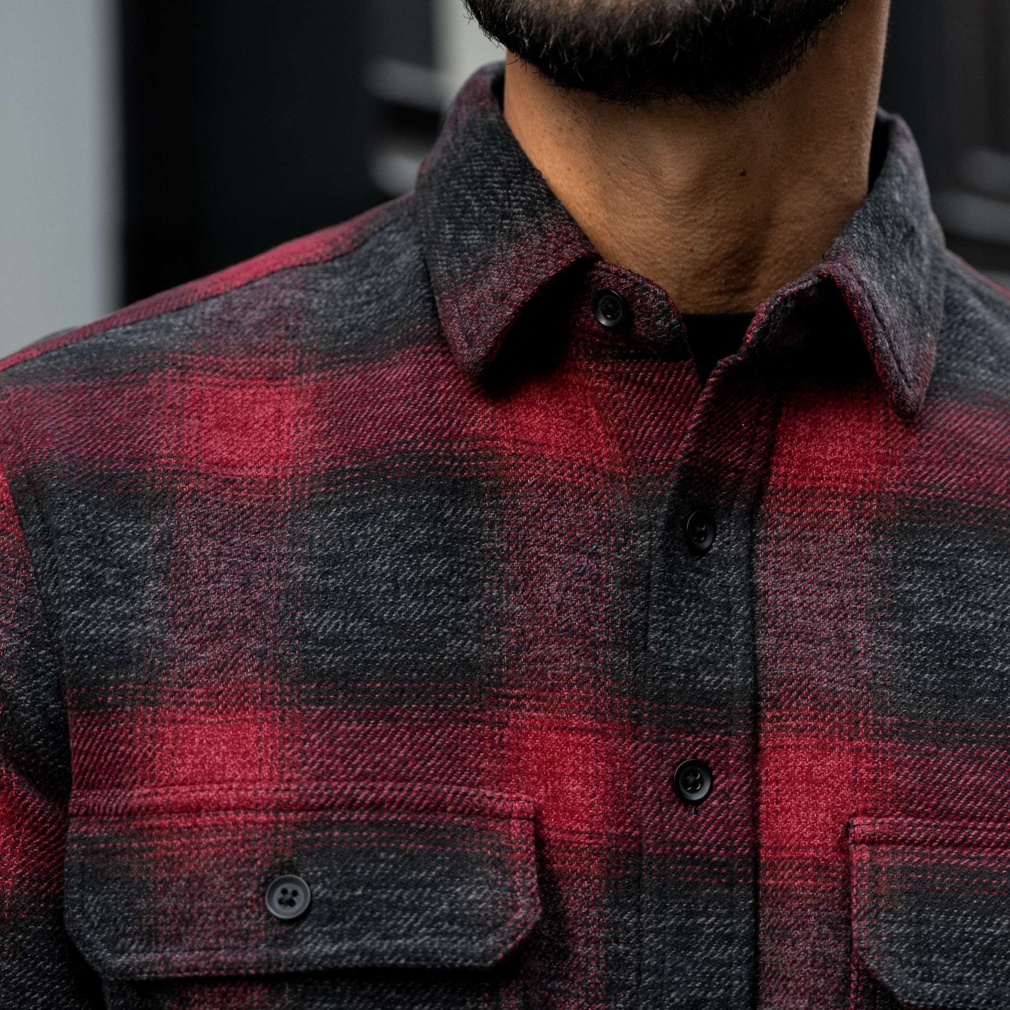 Summit Flannel Shirt | Red - Image 7