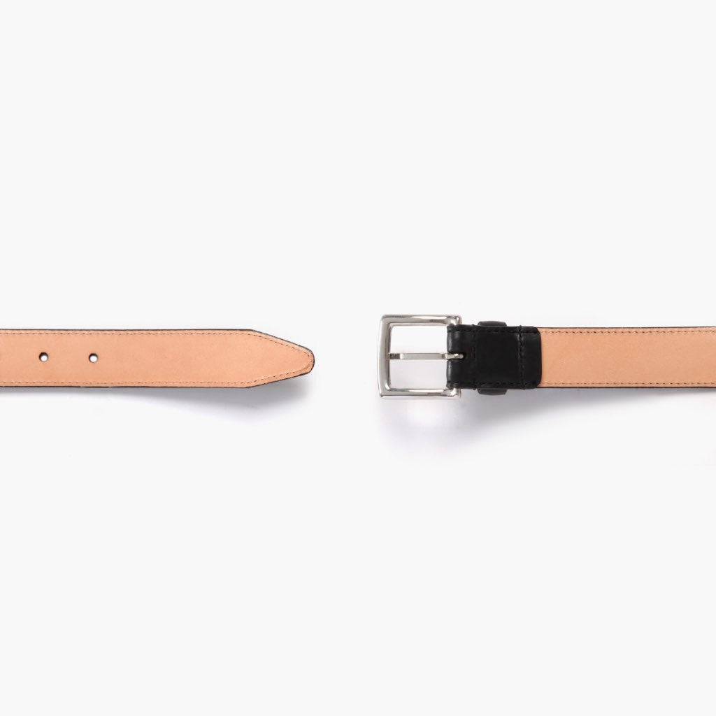 Women's Classic Leather Belt | Black - Image 3